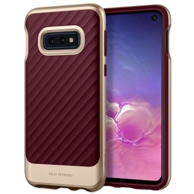 „Spigen“ Neo Hybrid pastiprinātas aizsardzības bordo Samsung Galaxy S10e (G970) apvalks / Vacins.lv