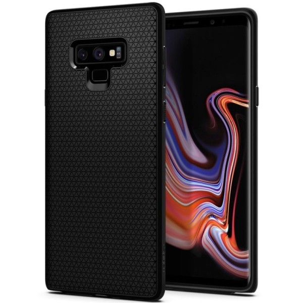 „Spigen“ Liquid Air чехол - чёрный (Galaxy Note 9)