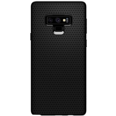 „Spigen“ Liquid Air Samsung Galaxy Note 9 (N960F) чёрный твердый силиконовый чехол | Vacins.lv