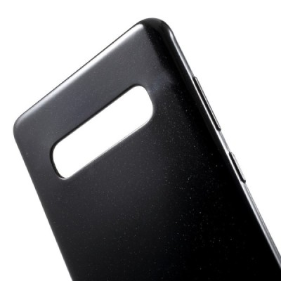 Samsung Galaxy S10+ (G975) Mercury твердый силиконовый чехол (TPU) - чёрный | Vacins.lv
