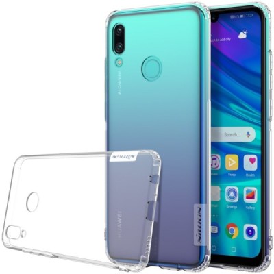 Huawei P smart 2019 (Honor 10 Lite) ThinQ Nillkin Nature dzidrs (caurspīdīgs) silikona planākais apvalks / Vacins.lv