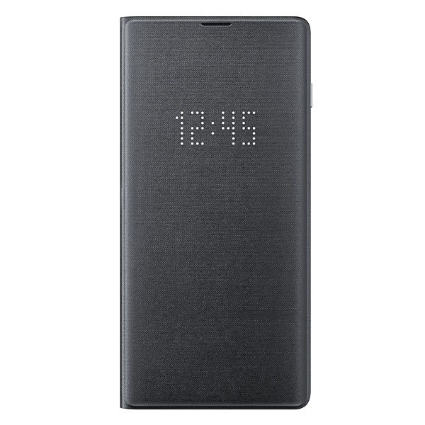 „Samsung“ Smart Led View Cover чехол-книжка – чёрный (Galaxy S10+)