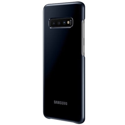 Samsung Galaxy S10+ (G975) Led Cover черный пластиковый чехол | Vacins.lv