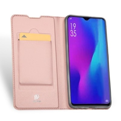 „Dux Ducis“ Skin серии Huawei P30 розовый кожаный чехол-книжка | Vacins.lv