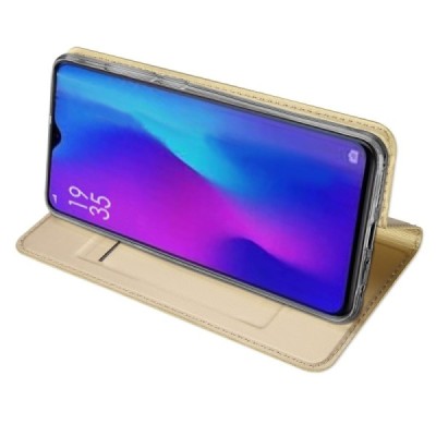 „Dux Ducis“ Skin серии Huawei P30 золотой кожаный чехол-книжка | Vacins.lv
