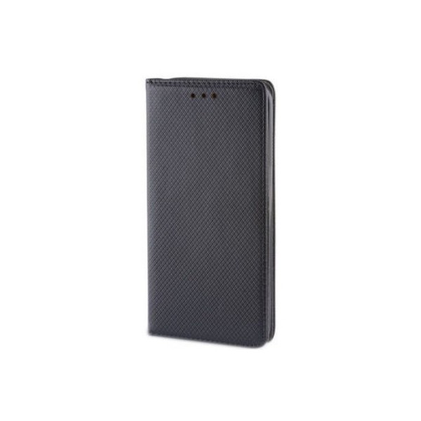 „Bullet“ solīds atvēramais ādas maciņš - melns (Galaxy J7 2016)