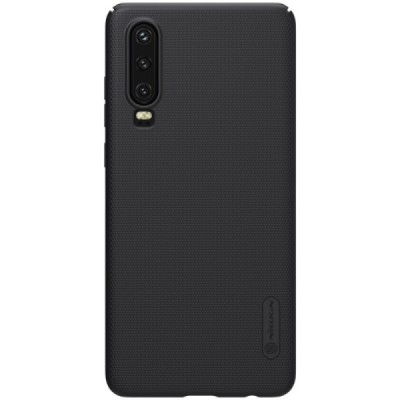 Nillkin Frosted Shield Huawei P30 черный пластиковый чехол | Vacins.lv
