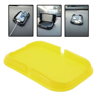 Dzeltens Anti-Slip Pad paklājiņš, autoturētājs (S lielums) / Vacins.lv