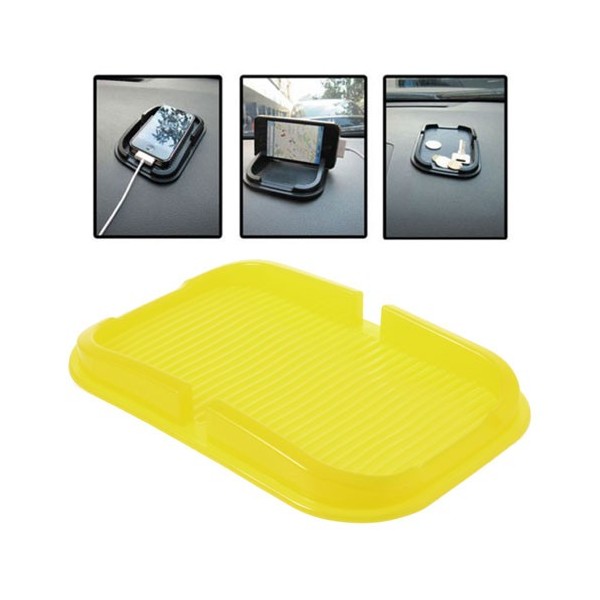 „Anti-Slip Pad“ paklājiņš, autoturētājs - dzeltens (S lielums)