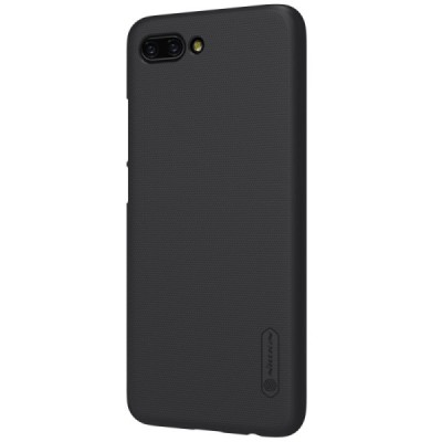 Huawei Honor 10 Nillkin Frosted Shield черный пластиковый чехол | Vacins.lv