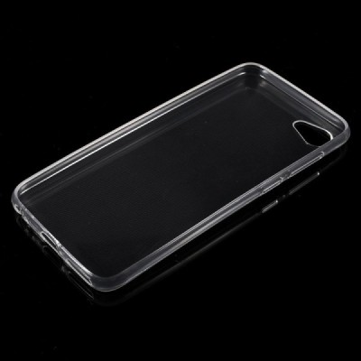 HTC Desire 12 твердый силиконовый (TPU) чехол прозрачный | Vacins.lv