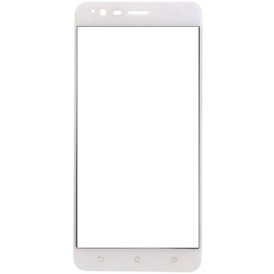 Asus Zenfone 3 Zoom (ZE553KL) Calans Tempered Glass balts ekrāna aizsargstikls / Vacins.lv