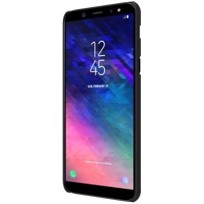 Nillkin Frosted Shield Samsung Galaxy A6 2018 (A600F) черный пластиковый чехол | Vacins.lv