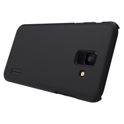 Nillkin Frosted Shield Samsung Galaxy A6 2018 (A600F) черный пластиковый чехол | Vacins.lv