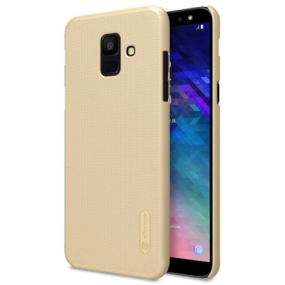 Nillkin Frosted Shield Samsung Galaxy A6 2018 (A600F) золотой пластиковый чехол | Vacins.lv
