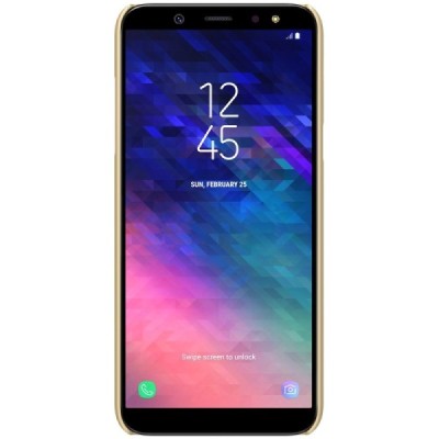 Nillkin Frosted Shield Samsung Galaxy A6 2018 (A600F) золотой пластиковый чехол | Vacins.lv