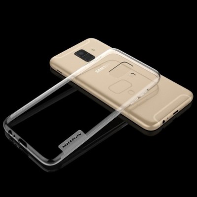 Samsung Galaxy A6 2018 (A600F) Nillkin Nature dzidrs (caurspīdīgs) silikona planākais apvalks / Vacins.lv