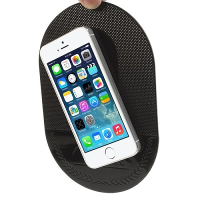 Sticky pad juodas automobilinis silikoninis lipnus nano anti slip kilimėlis (XL dydis) / Priedai.lt