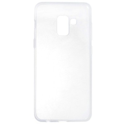 Samsung Galaxy A6+ 2018 (A605F) твердый силиконовый (TPU) чехол прозрачный | Vacins.lv