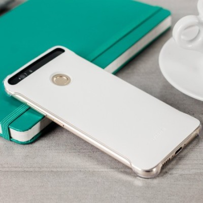 Oficiāls „Huawei“ Nova Leather Case balts apvalks / Vacins.lv