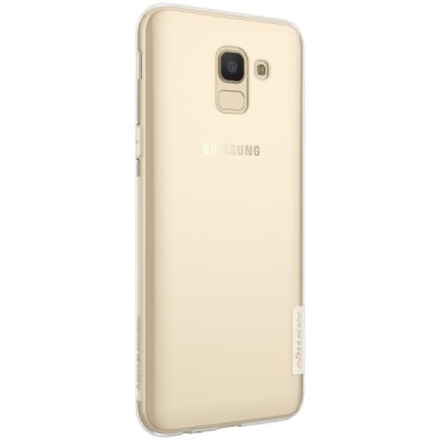 Samsung Galaxy J6 2018 (J600) Nillkin Nature тонкий прозрачный силиконовый чехол (TPU) | Vacins.lv