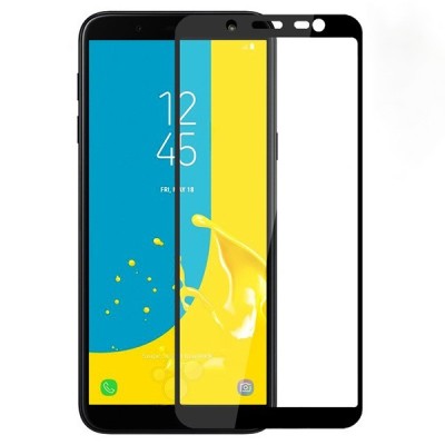 Samsung Galaxy J6 2018 (J600) „3D Rewan“ 9H Tempered Glass усиленная защита, чёрное защитное стекло с полным покрытием толщиной 