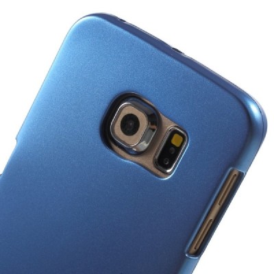Samsung Galaxy S6 Edge (G925) Mercury zils cieta silikona (TPU) apvalks / vacins.lv
