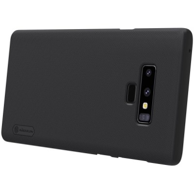 Samsung Galaxy Note 9 (N960F) Nillkin Frosted Shield melns plastmasas futrālis / Vacins.lv