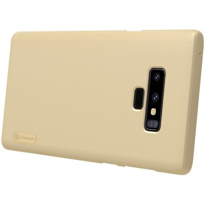 Samsung Galaxy Note 9 (N960F) Nillkin Frosted Shield zelta plastmasas futrālis / Vacins.lv