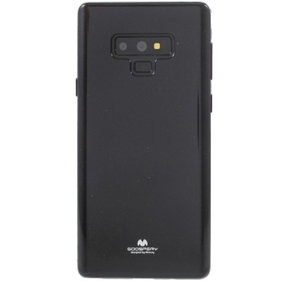 Samsung Galaxy Note 9 (N960F) Mercury melns cieta silikona (TPU) apvalks / vacins.lv