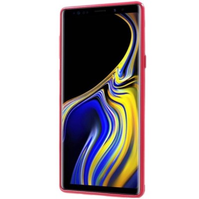 Samsung Galaxy Note 9 (N960F) Mercury tumši rozs cieta silikona (TPU) apvalks / vacins.lv