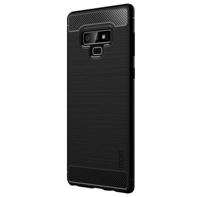 Samsung Galaxy Note 9 (N960F) „Mofi“ твердый силиконовый чехол (TPU) - черный | Vacins.lv