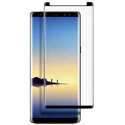 Samsung Galaxy Note 9 (N960F) „Rurihai“ 9H Tempered Glass усиленная защита, черное защитное стекло с полным покрытием 0.26 мм | 