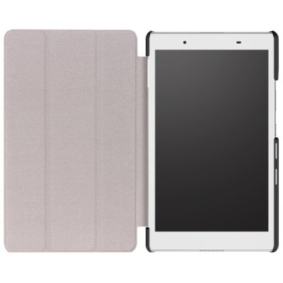 Lenovo Tab4 8.0 (TB-8504F) красный кожаный чехол-книжка (складной) | Vacins.lv