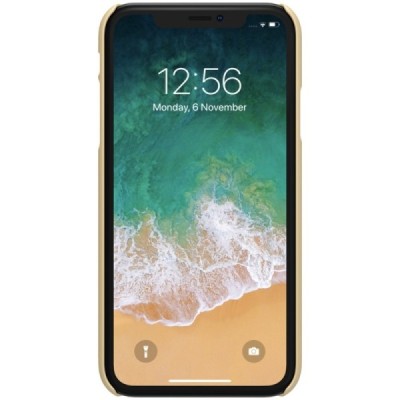 Nillkin Frosted Shield Apple iPhone Xr золотой пластиковый чехол | Vacins.lv