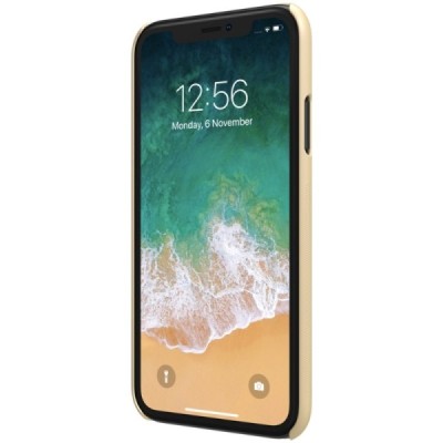 Nillkin Frosted Shield Apple iPhone Xr золотой пластиковый чехол | Vacins.lv