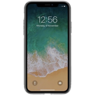 Apple iPhone Xr Nillkin Nature тонкий серый силиконовый чехол (TPU) | Vacins.lv