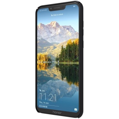 Huawei Honor Play Nillkin Frosted Shield черный пластиковый чехол | Vacins.lv