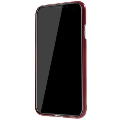 Apple iPhone Xs Max Mercury твердый силиконовый чехол (TPU) - красный | Vacins.lv