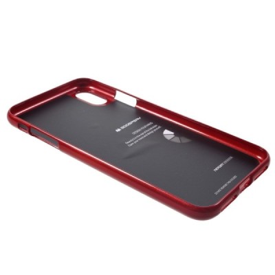 Apple iPhone Xs Max Mercury твердый силиконовый чехол (TPU) - красный | Vacins.lv