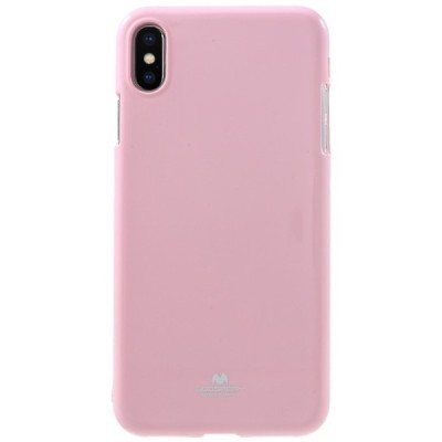 Apple iPhone Xs Max Mercury gaiši rozs cieta silikona (TPU) apvalks / vacins.lv