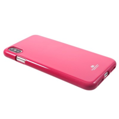 Apple iPhone Xs Max Mercury tumši rozs cieta silikona (TPU) apvalks / vacins.lv