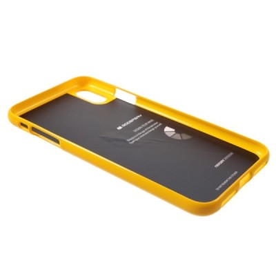 Apple iPhone Xs Max Mercury твердый силиконовый чехол (TPU) - жёлтый | Vacins.lv