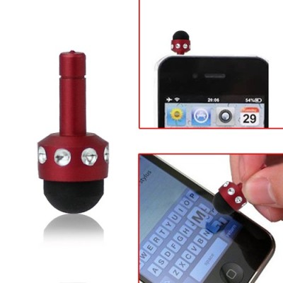 Sarkans micro tausts (ang. mikro Stylus Pen) / vacins.lv