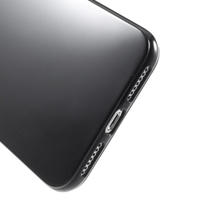 Apple iPhone Xs Max твердый силиконовый (TPU) чехол чёрный | Vacins.lv