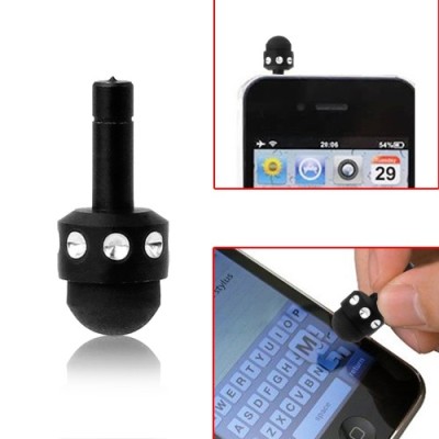 Juodas mikro liestukas (angl. mikro Stylus Pen) / Priedai.lt