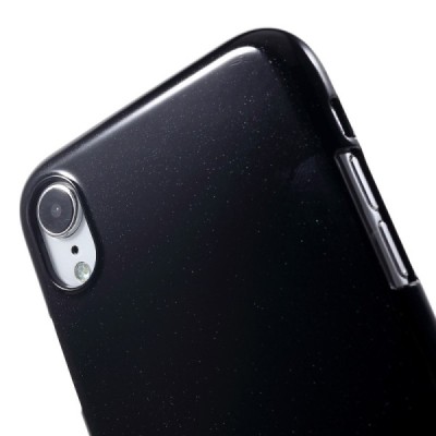 Apple iPhone Xr Mercury твердый силиконовый чехол (TPU) - чёрный | Vacins.lv