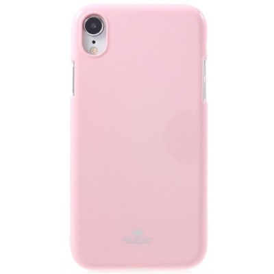 Apple iPhone Xr Mercury твердый силиконовый чехол (TPU) - светло-розовый | Vacins.lv