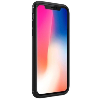 Apple iPhone Xr „Carbon“ cieta silikona (TPU) melns apvalks / vacins.lv