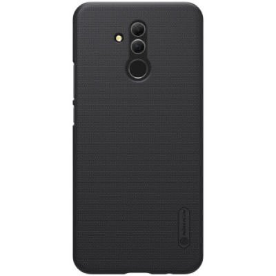 Huawei Mate 20 Lite Nillkin Frosted Shield черный пластиковый чехол | Vacins.lv